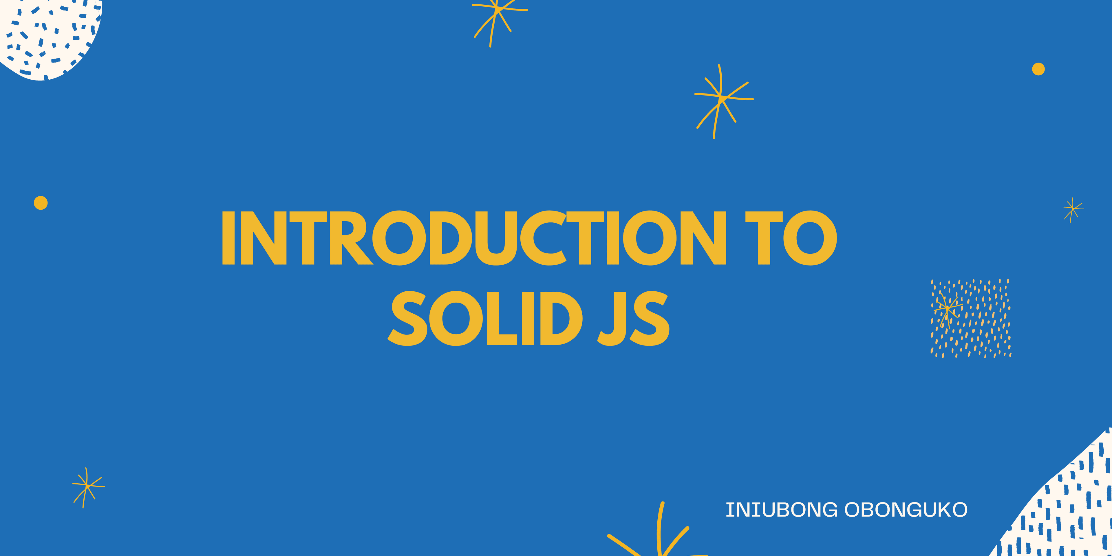 Introduction to SolidJS